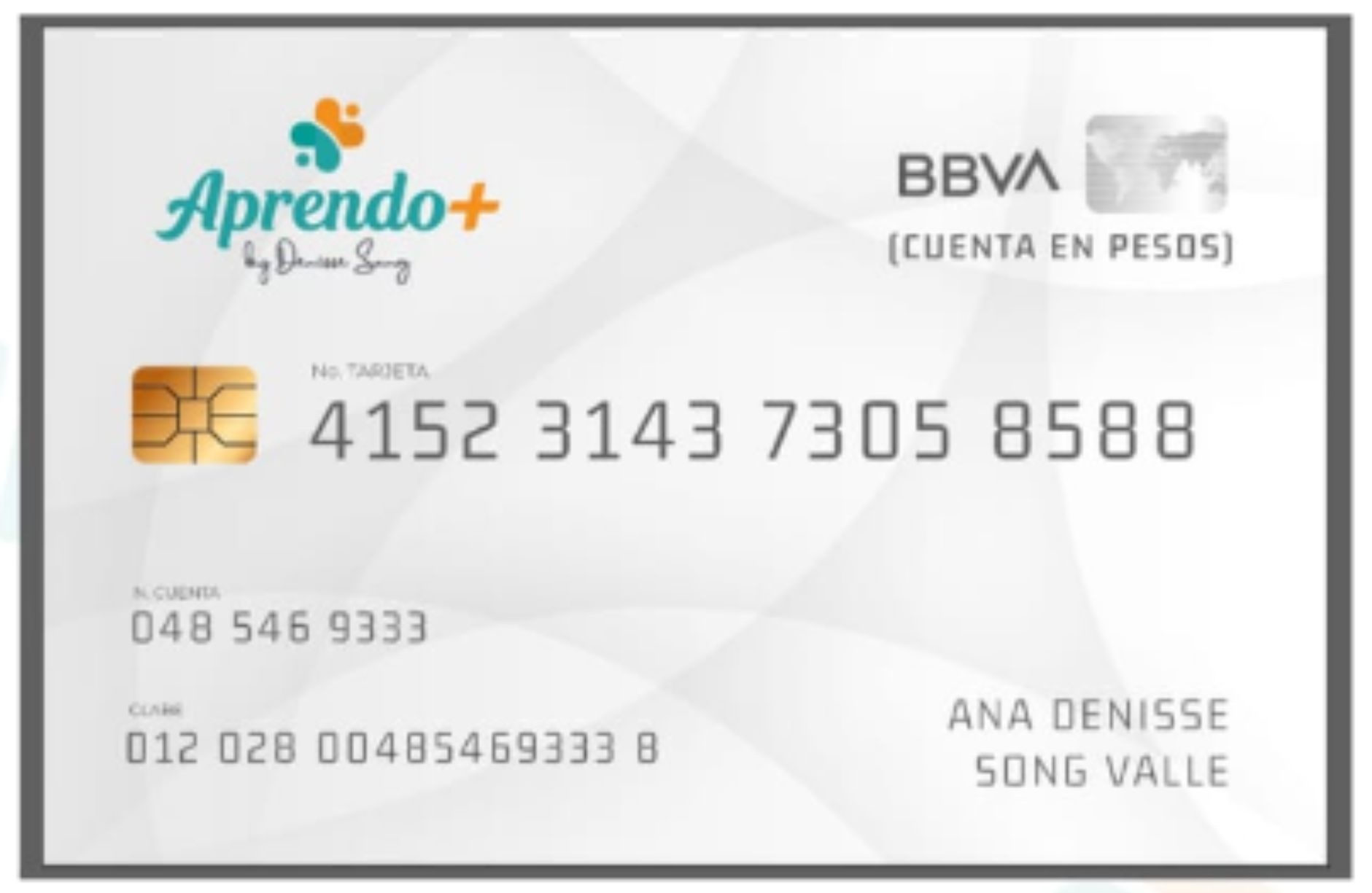 Datos de pago